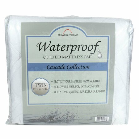 MONARCH BRANDS Cascade Waterproof Mattress Pad - Twin P-MP-WP-TW